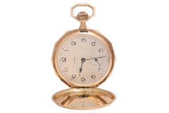 14 Kt Gold Audemars Frères Genève Pocket Watch, before Audemars Piguet founded