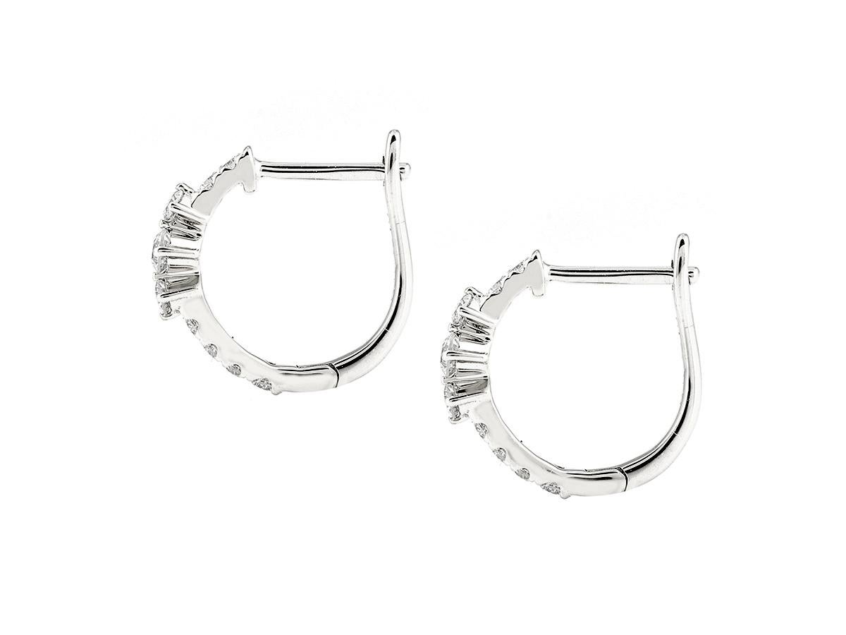 14 kt. Or blanc 0,30ct (diamant naturel) 