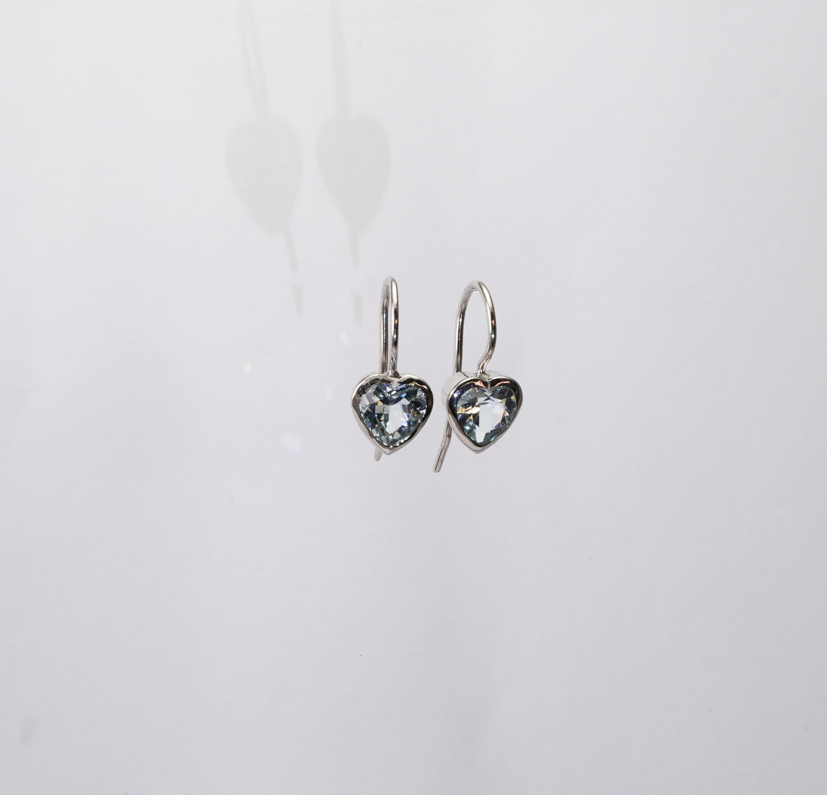 swarovski bella heart earrings