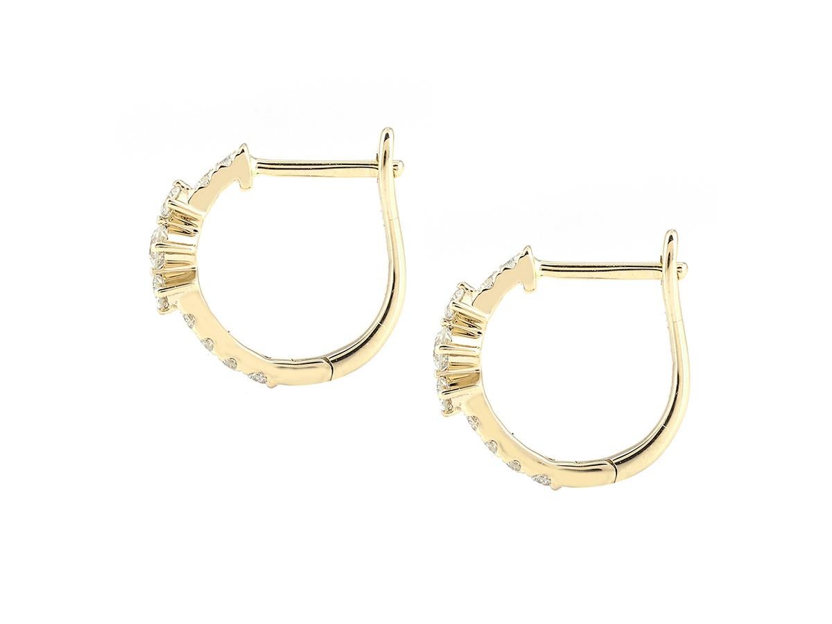 14 kt. Oro amarillo 0,30ct ( Diamante Natural ) 'Brillo Oval Graduado' en Nuevo estado para la venta en Antwerp, BE