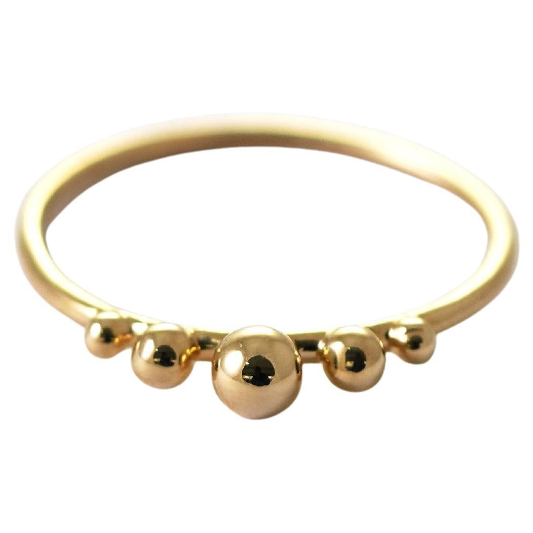 Bague en or jaune 14 kt Ball and Ball en vente