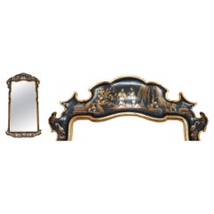 1,4 METRO CHINOISERIE CHINOISERIE MiRRROR ORNADO PINTADO A MANO ESTAMPADO HECHO EN ITALIA