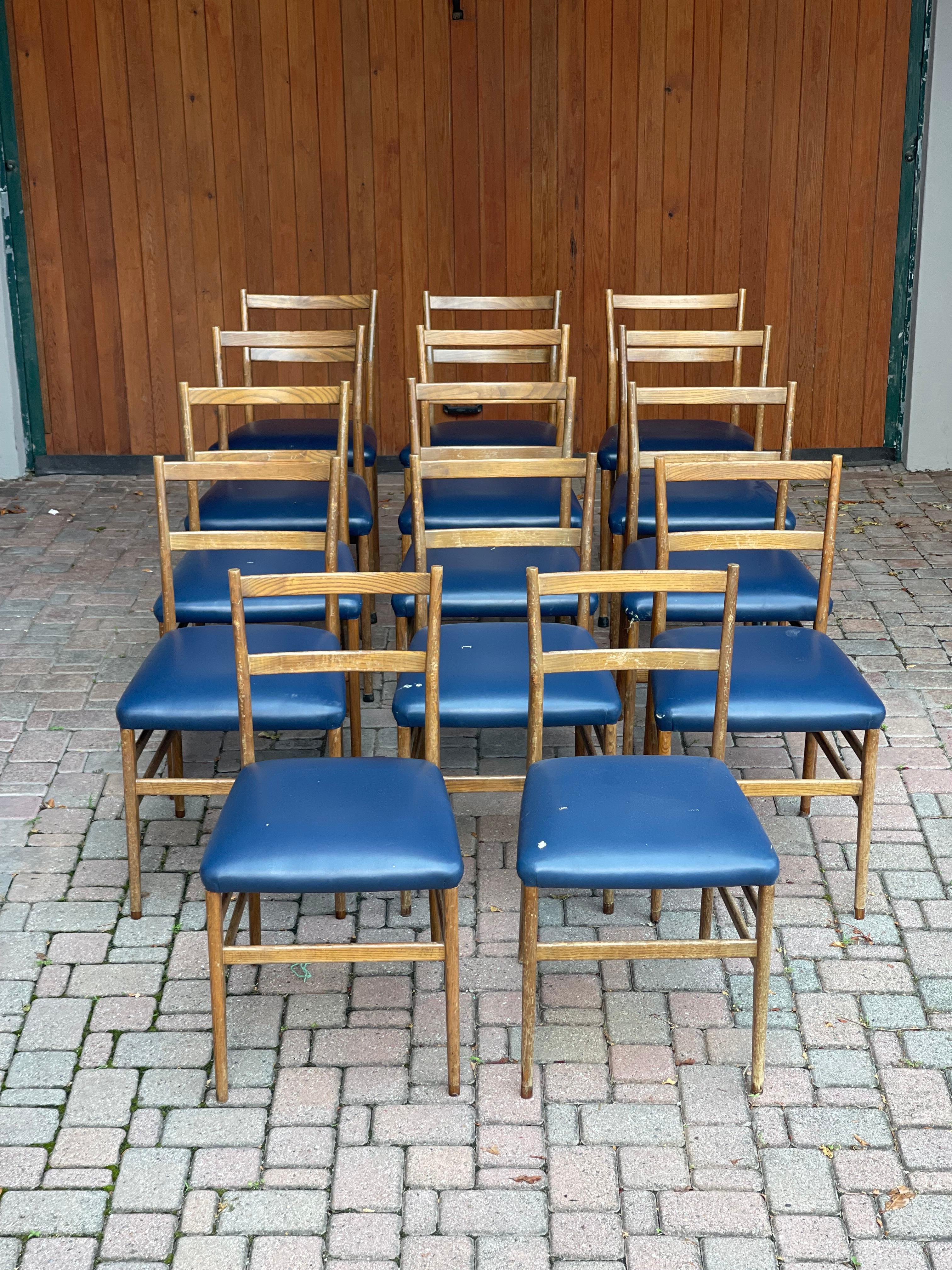 Vintage Chairs, Leggera by Gio Ponti , Mid Century Modern

Giò Ponti probably needs no introduction: he’s been arguably the most influential personality in Italian design and architecture for almost three decades, from the Fifties throughout the