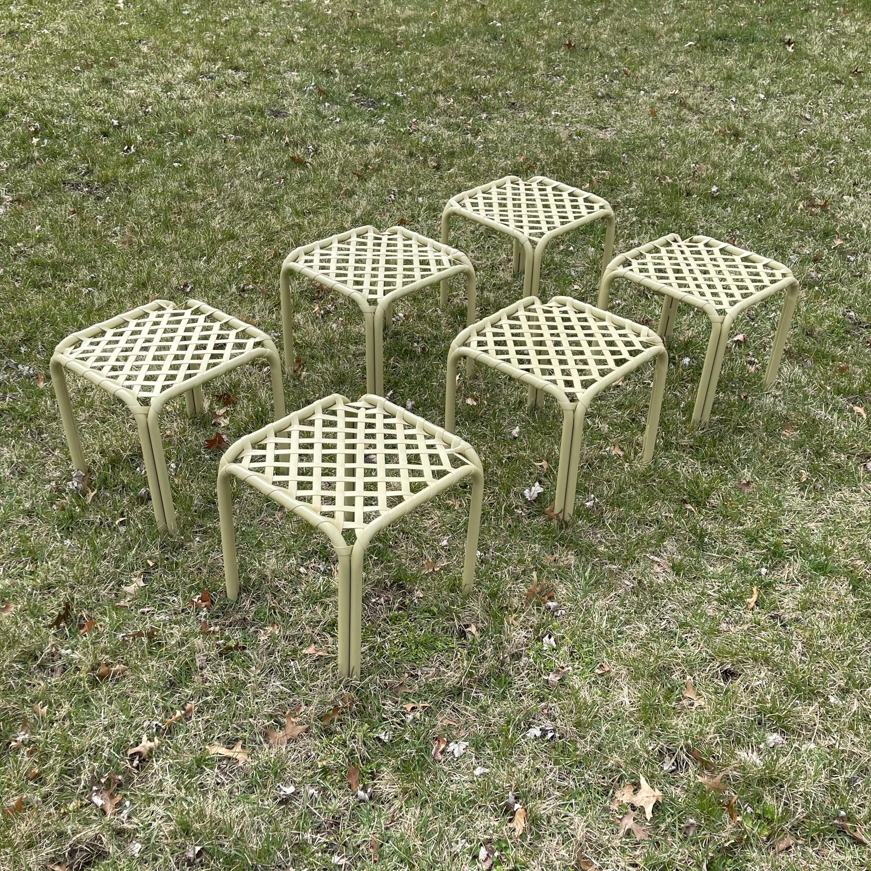 14 Pieces Brown Jordan Mobilier de patio pour l'extérieur en vente 3