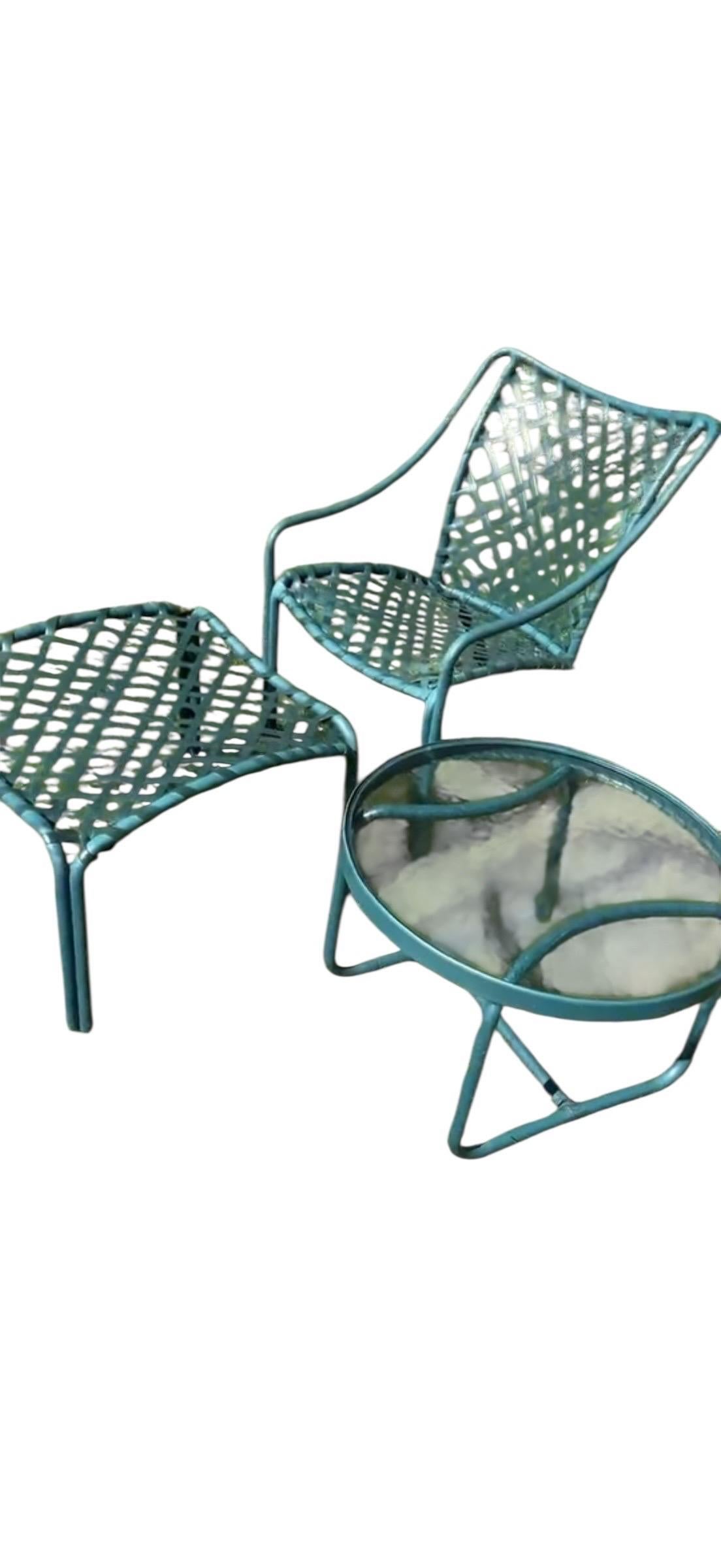 Set da Patio Vintage Tamiami 14 pezzi in Greene & Greene & Greene Jordan Tamiami in vendita 5