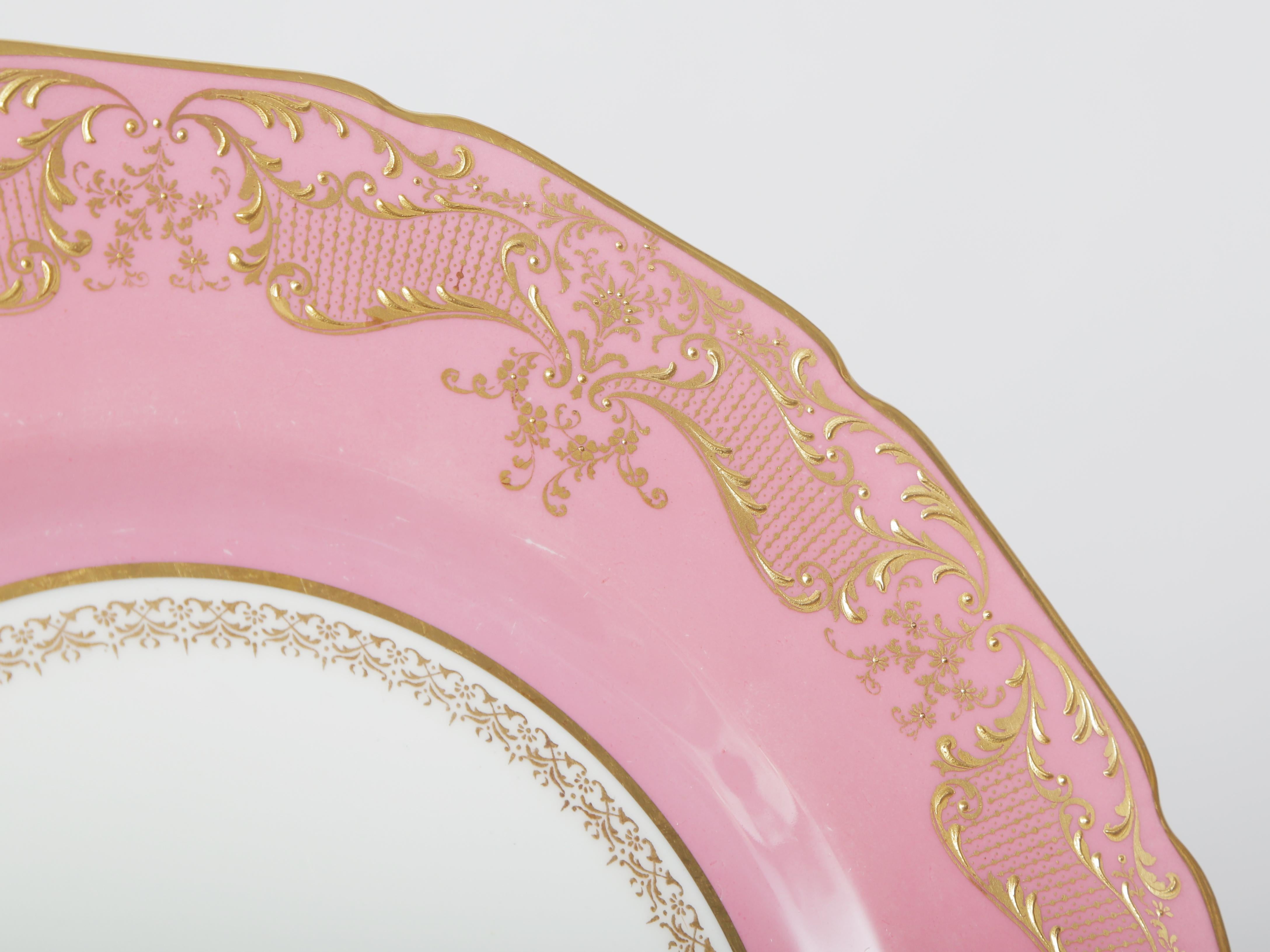 pink plates