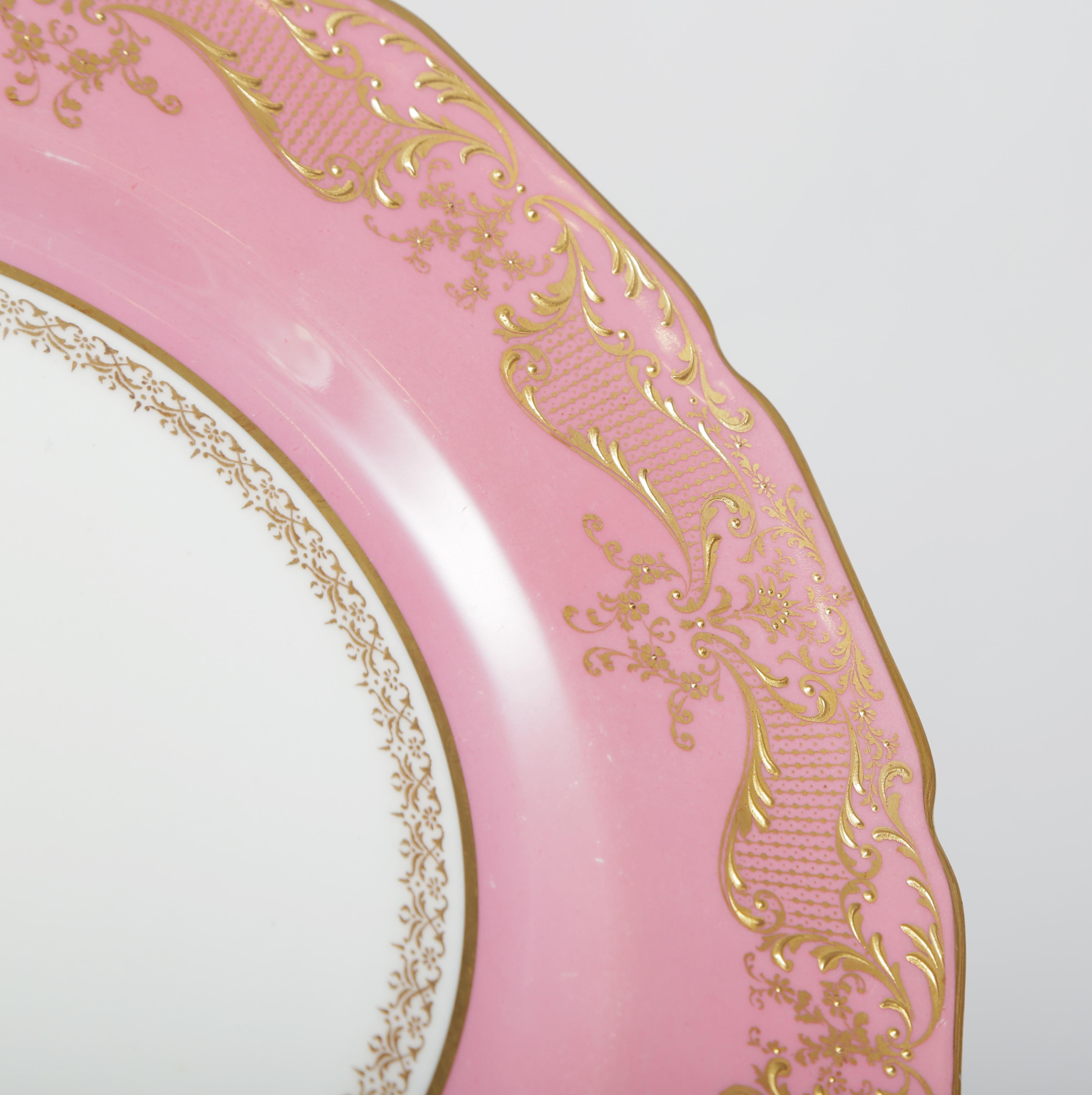 antique dinner plates