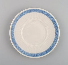 14 Royal Copenhagen Blue Fan Side Plates, 1960s