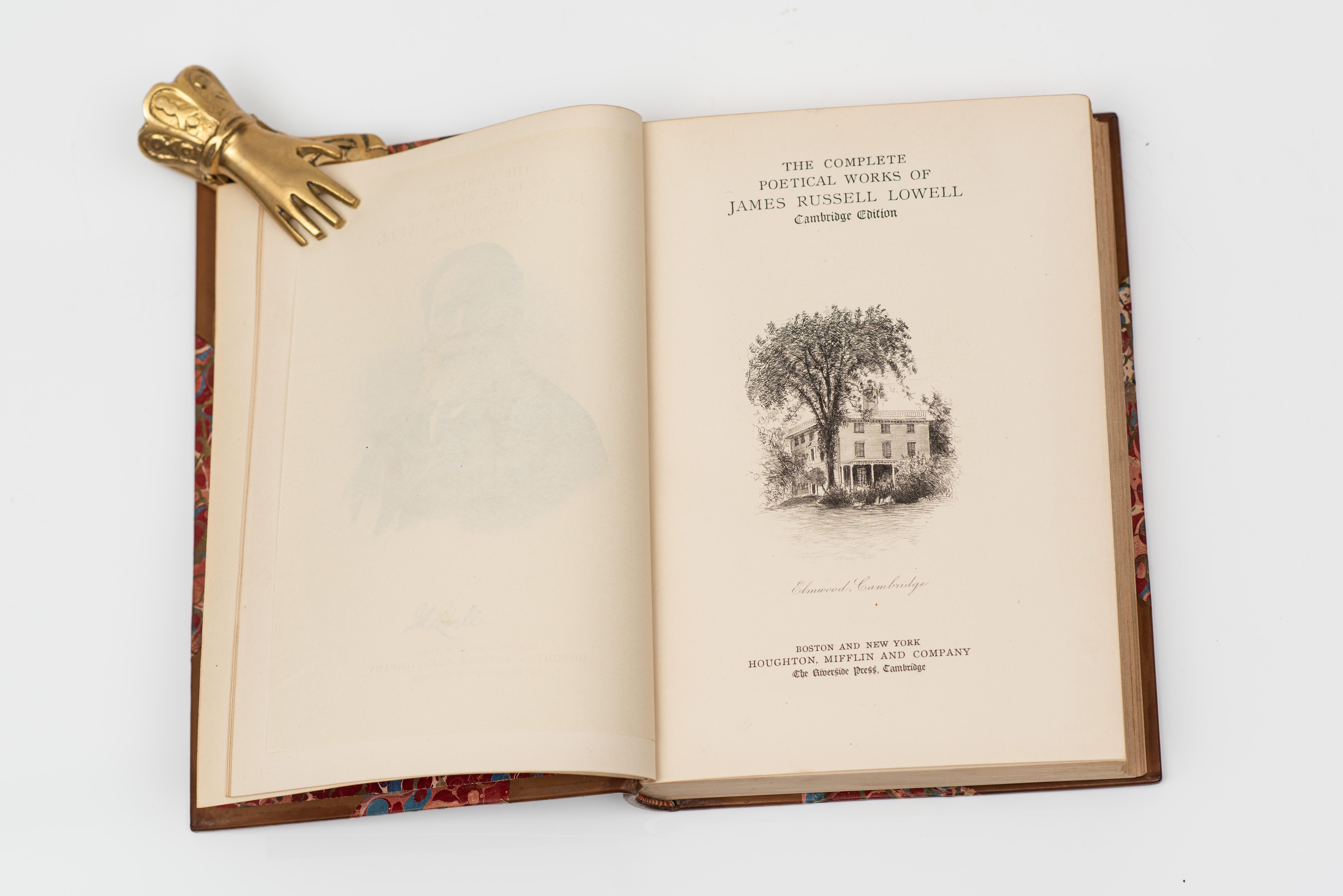19th Century 14 Volumes. Cambridge Edition of Poets. For Sale