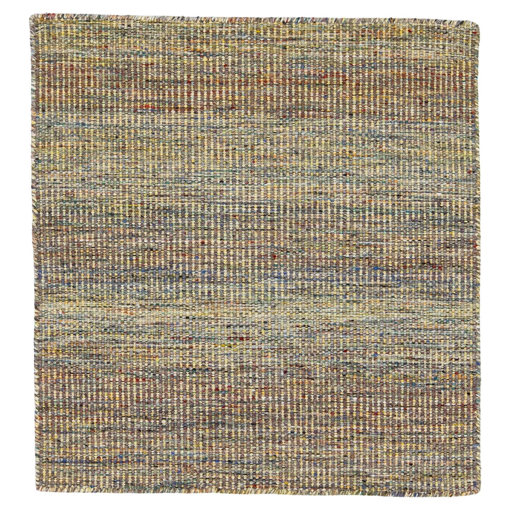14 x 16 Apadana
s Flatweave Kilim Multicolor Custom Wool Rug