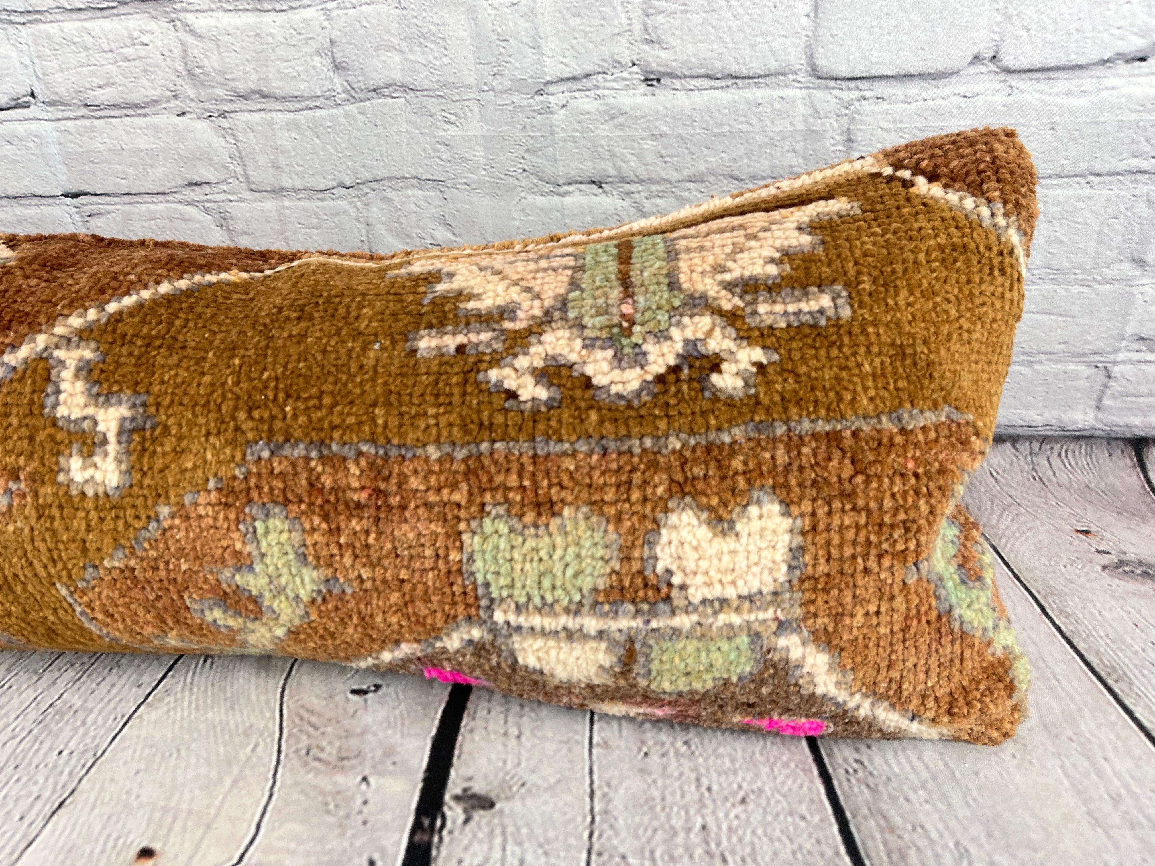 14 x 35 Lendenkilim-Teppich Cozy Haven Turkish Pillow Cushion Cover #7834 (Türkisch) im Angebot