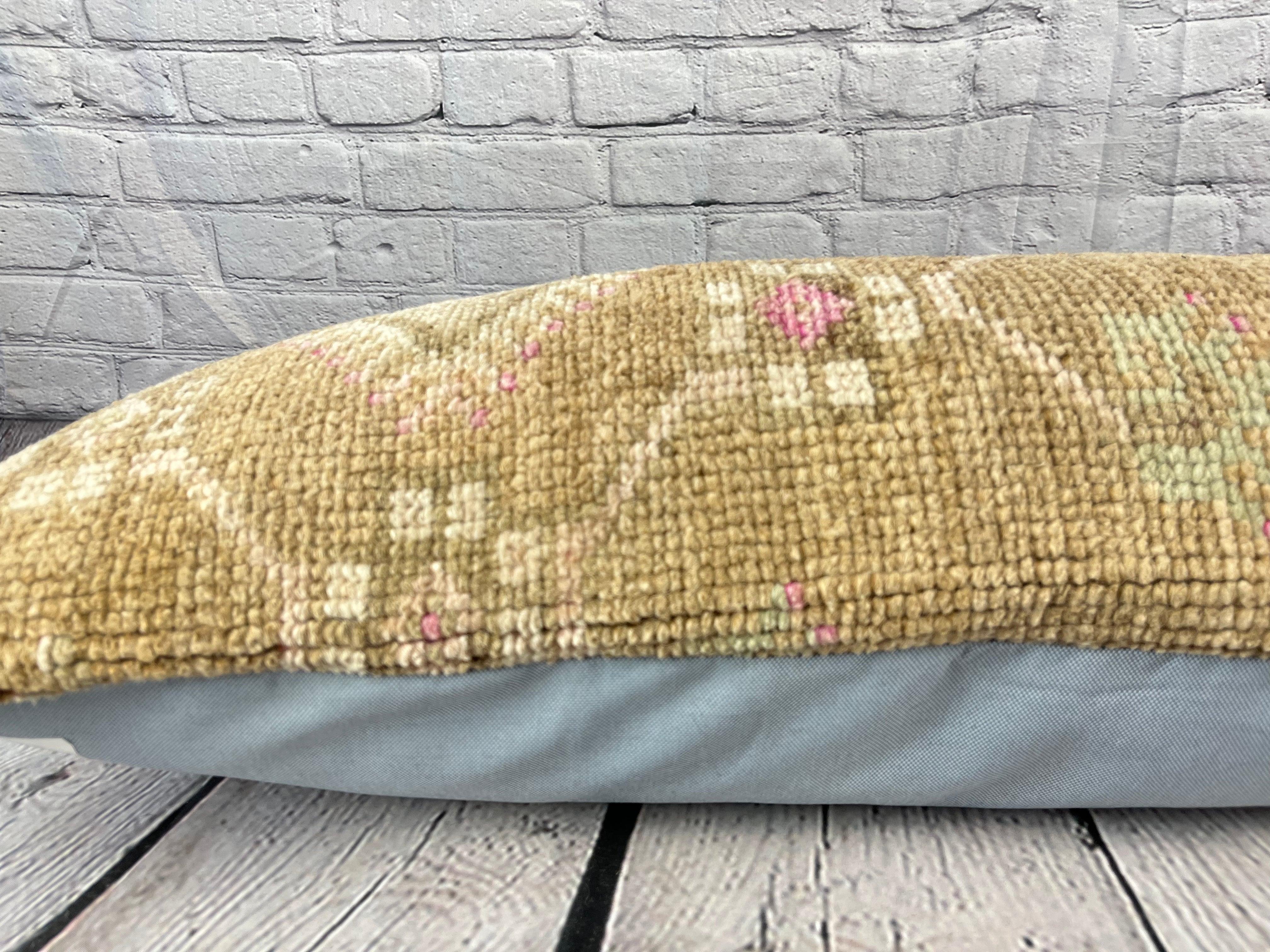 14 x 35 Lendenkilim-Teppich Dream Sanctuary Türkisches Kissen, Kissenbezug #7602 im Zustand „Neu“ im Angebot in Houston, TX
