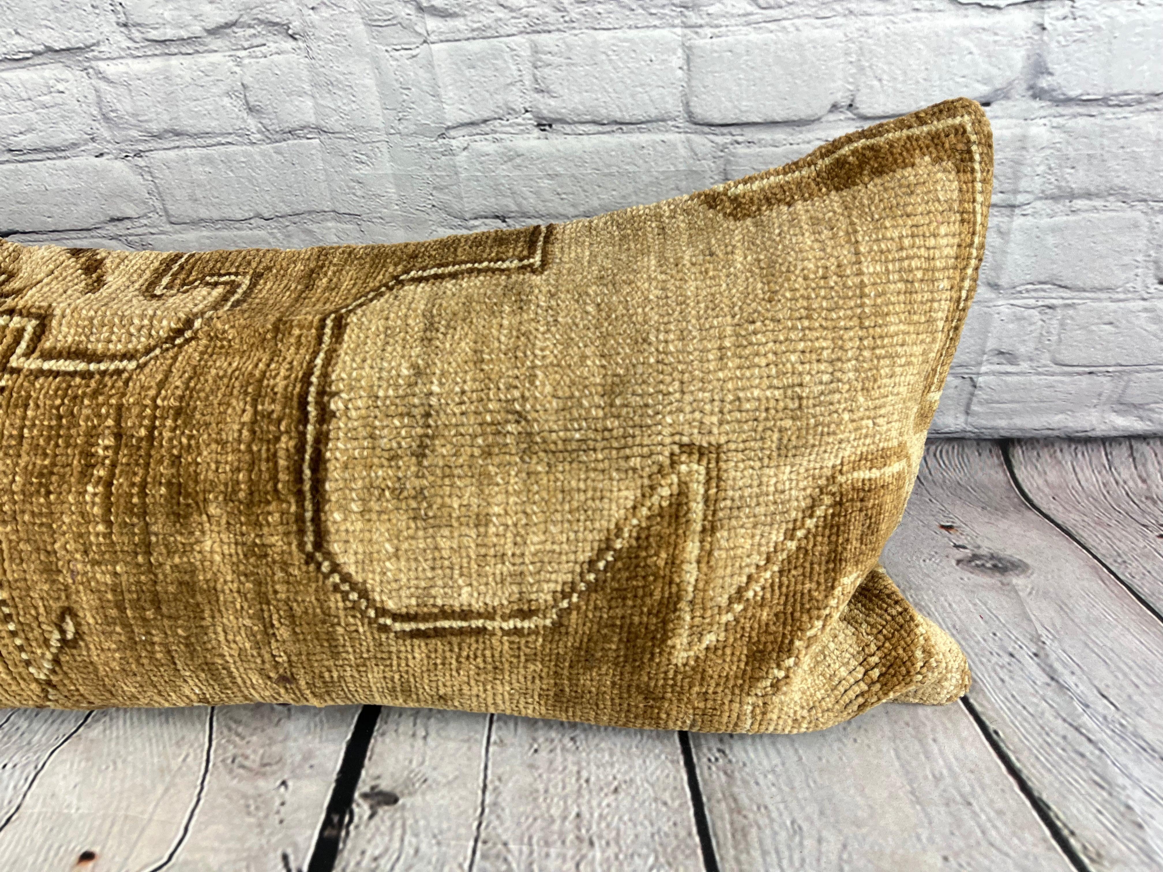 14 x 35 Lendenteppich Kissen Byzantinische Elegance Türkisches Kissen Cushion Cover #7811 (Handgeknüpft)