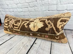 14 x 35 Lumbar Rug Pillow Tranquil Refuge Turkish Pillow Cushion Cover #7809