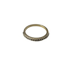14 Yellow Gold and Diamond Wedding Band Ring
