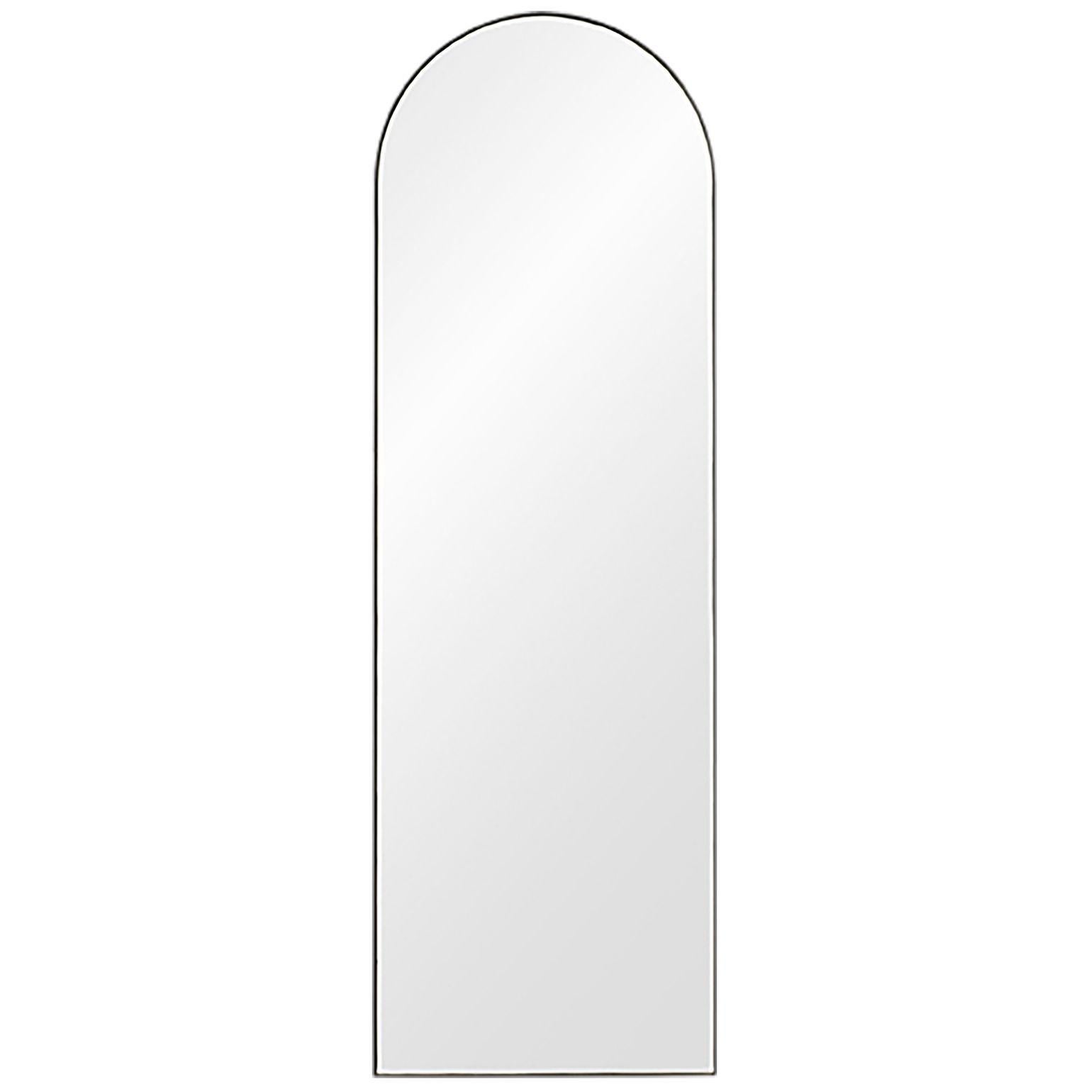 Arcade Minimalist mirror 
Dimensions: L 45 x W 2.5 x H 140 CM
Materials: Mirror, MDF

These mirrors draws associations to arcades –an old architectural element that date back thousands of years. Arcades has been used in ancient Roman