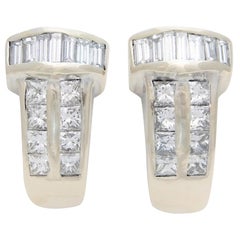 1.40 Carat Diamond Earrings