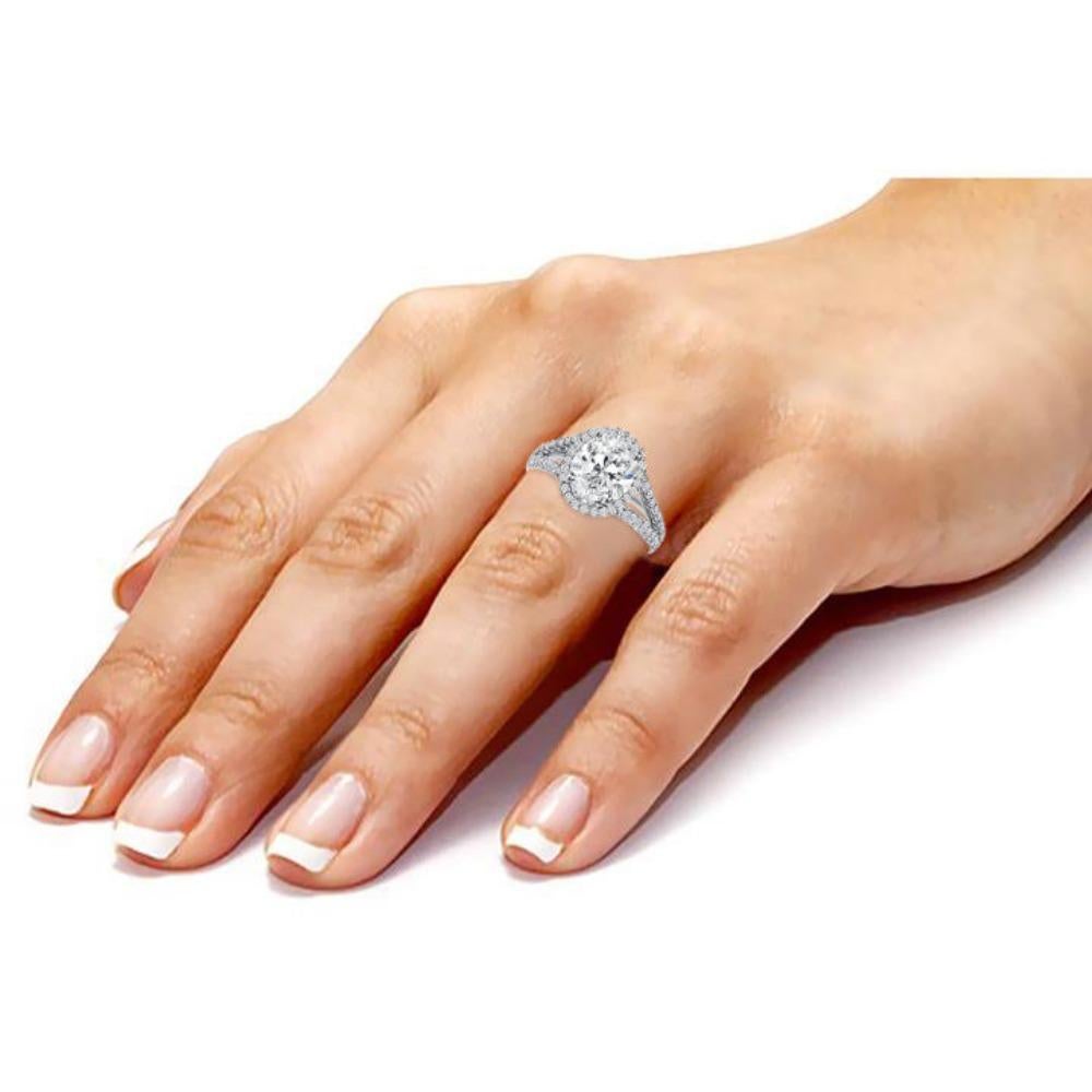For Sale:  1.40 Carat Diamond Engagement Ring 4