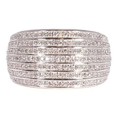 1.40 Carat Diamond White Gold Ring by NDI