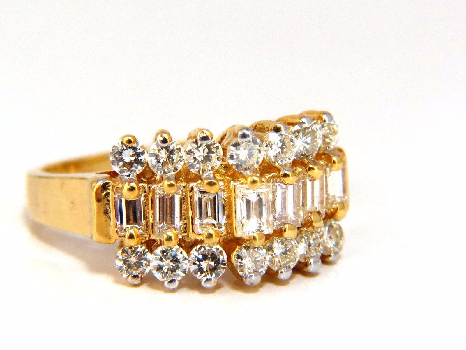 Anello da 1,40 carati con diamanti sollevati a cattedrale 14 carati In condizioni Nuovo in vendita a New York, NY