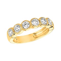 1,40 Karat natürlicher Diamant Ring G SI 14 Karat Gelbgold