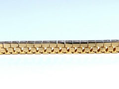 1.40 Carat Natural Diamonds Tennis Bracelet 14 Karat Gold Classic Channel Mount*