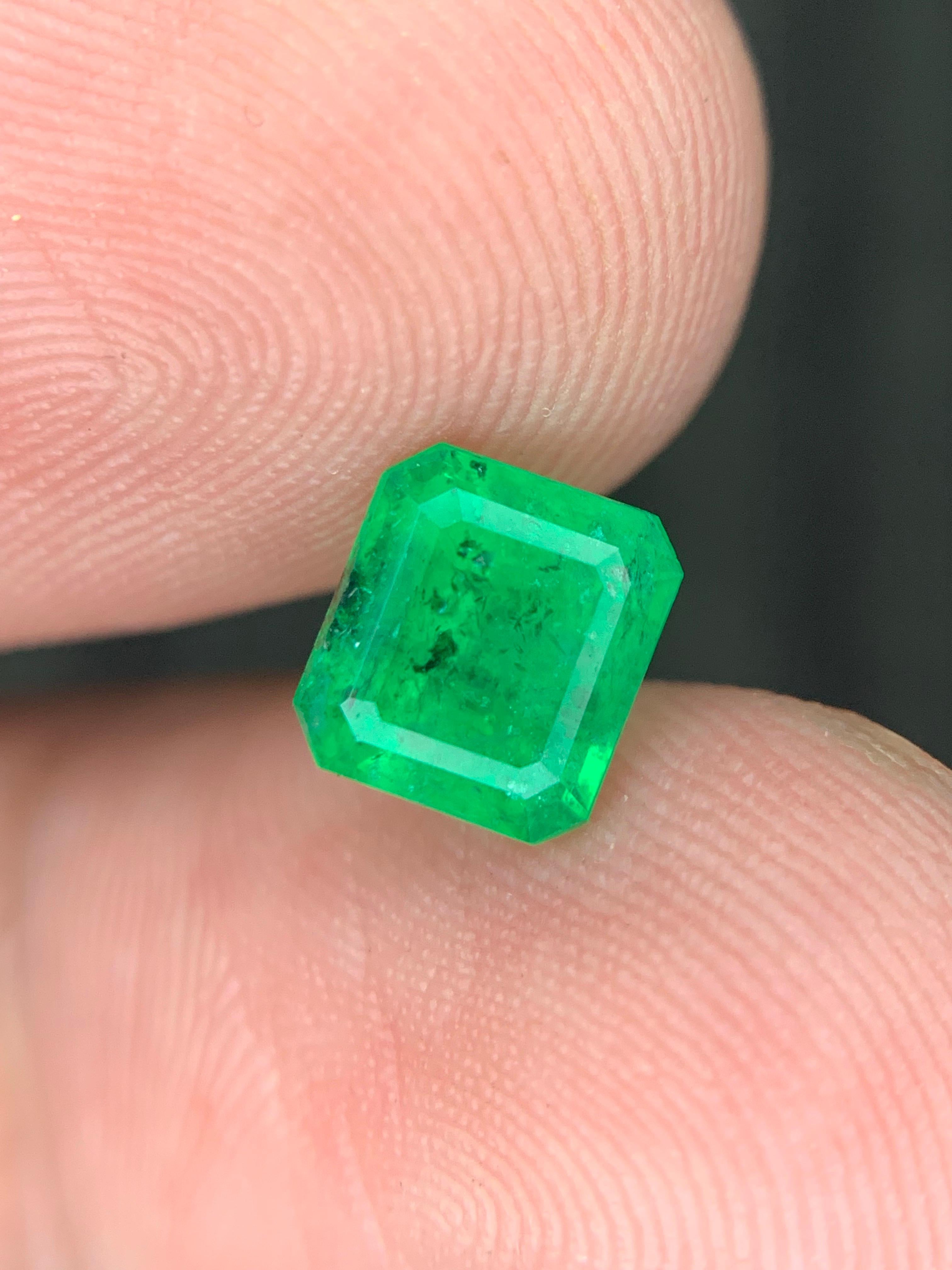 Loose Emerald

Weight: 1.40 Carats
Dimension: 6.6 x 6.0 x 4.9 Mm
Origin: Swat Pakistan
Shape: Emerald
Treatment: Minor Oil(Normal for trade)
Certificate: On Customer Demand

Nestled in the lush valleys of Swat in Khyber Pakhtunkhwa, Pakistan, the