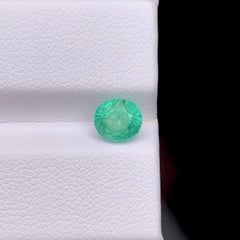 1.40 Carat Natural Loose Emerald Stone Oval Cut Gemstone From Afghanistan