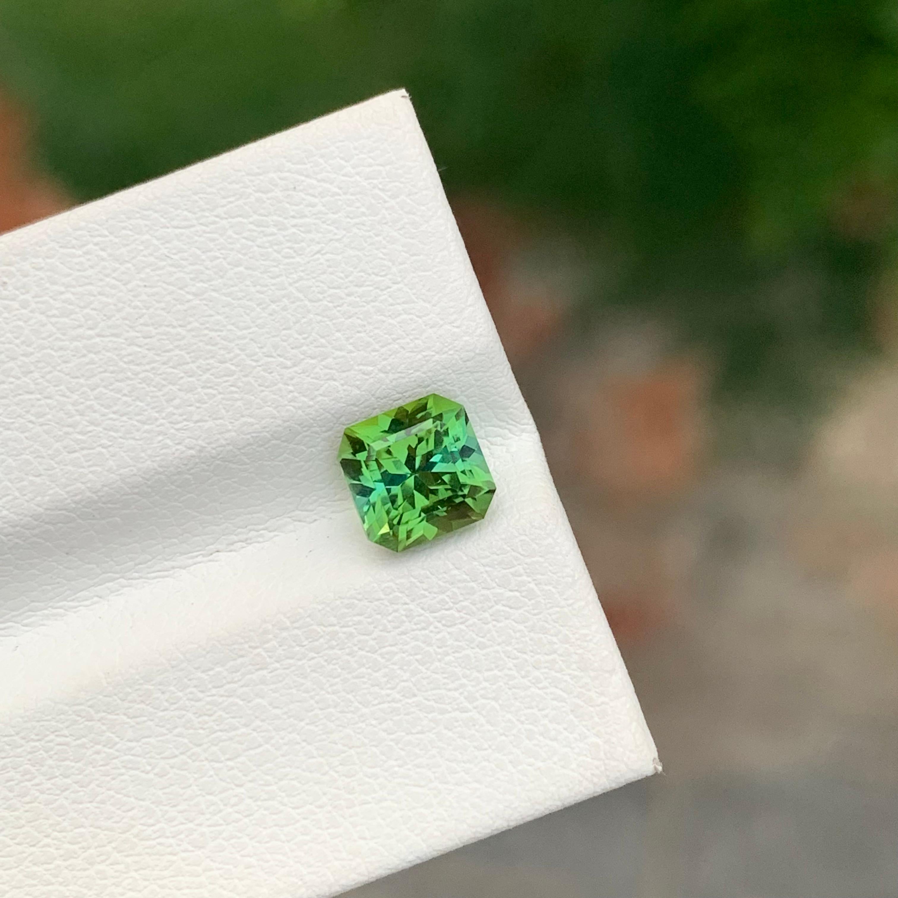 Tourmaline verte en vrac

Poids : 1.40 Carats
Dimension : 6,4 x 6,3 x 5,6 mm
Origine : Afghanistan
Certificat : Sur demande
Traitement : Non
Forme : Carré 
Couleur : Vert 


La tourmaline est une pierre précieuse captivante connue pour sa
