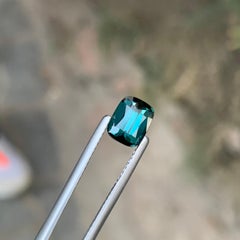 1.40 Carat Natural Loose Lagoon Tourmaline Cushion Cut Gemstone