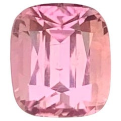 1.40 Carat Natural Loose Pink Tourmaline Cushion Shape Gemstone
