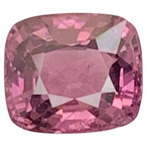 1.40 Carati di Spinello birmano rosa violaceo naturale sciolto con taglio a cuscino