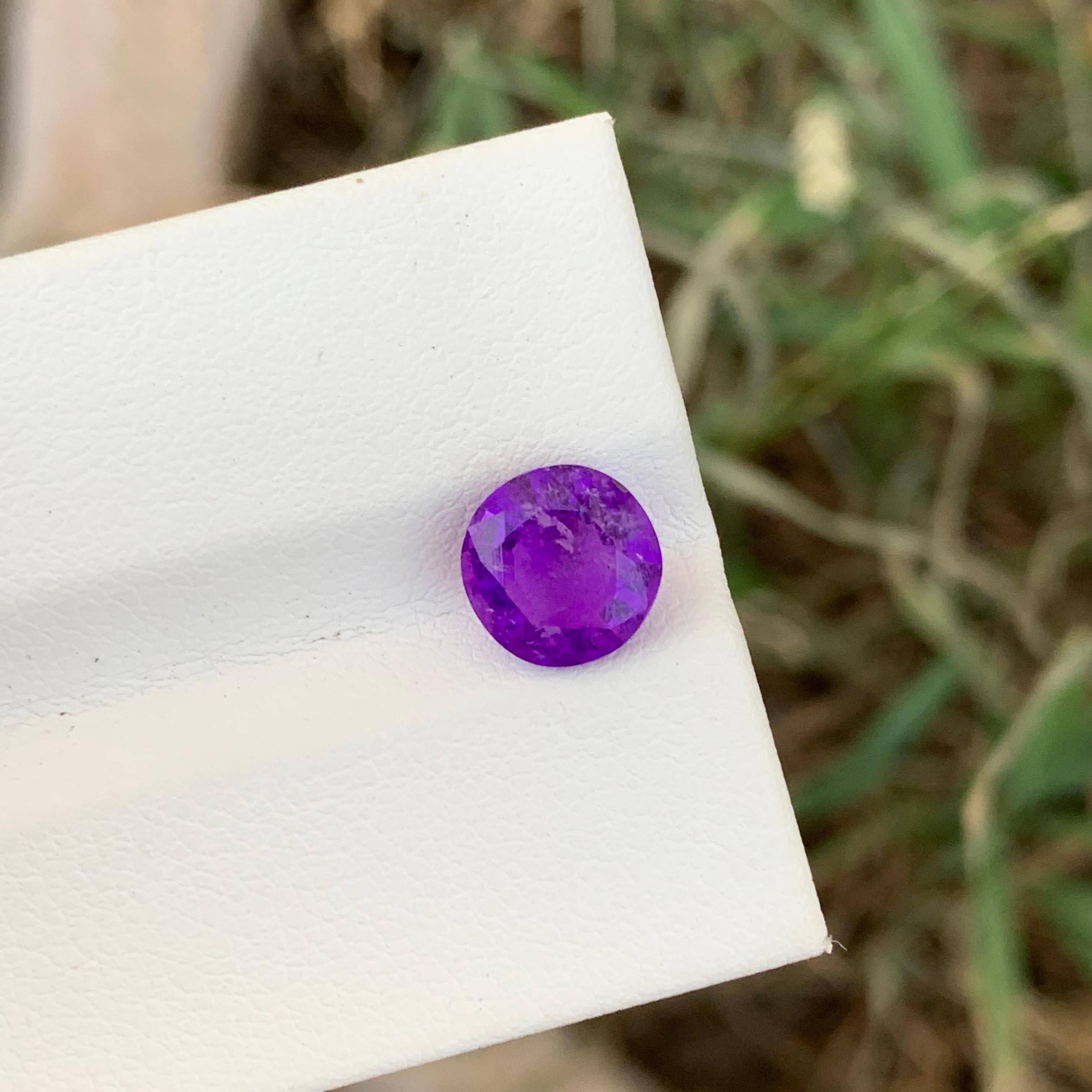 1,40 Karat natürlicher loser seltener Hackmanit runde Form Edelstein für Schmuck (Rundschliff) im Angebot