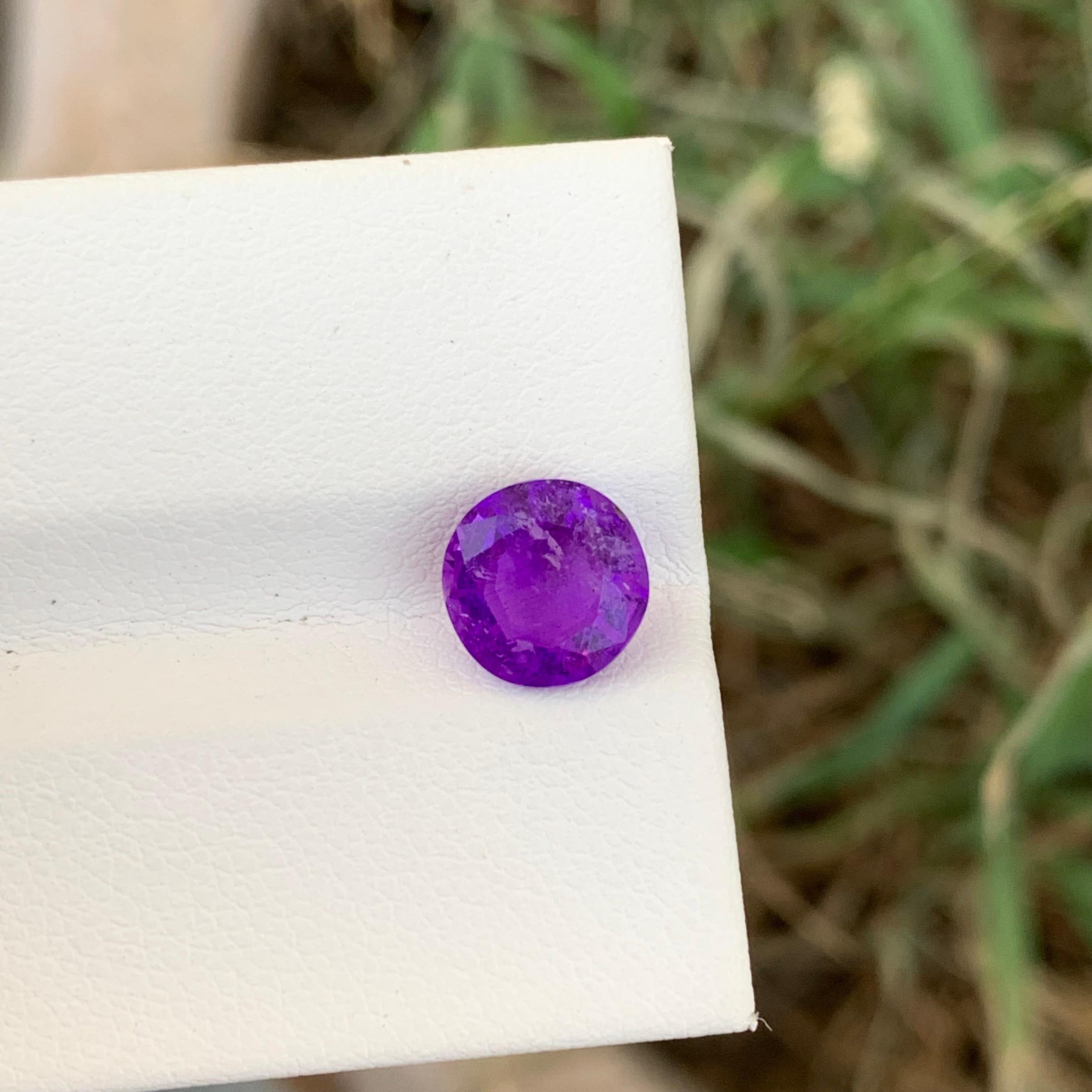 1,40 Karat natürlicher loser seltener Hackmanit runde Form Edelstein für Schmuck für Damen oder Herren im Angebot