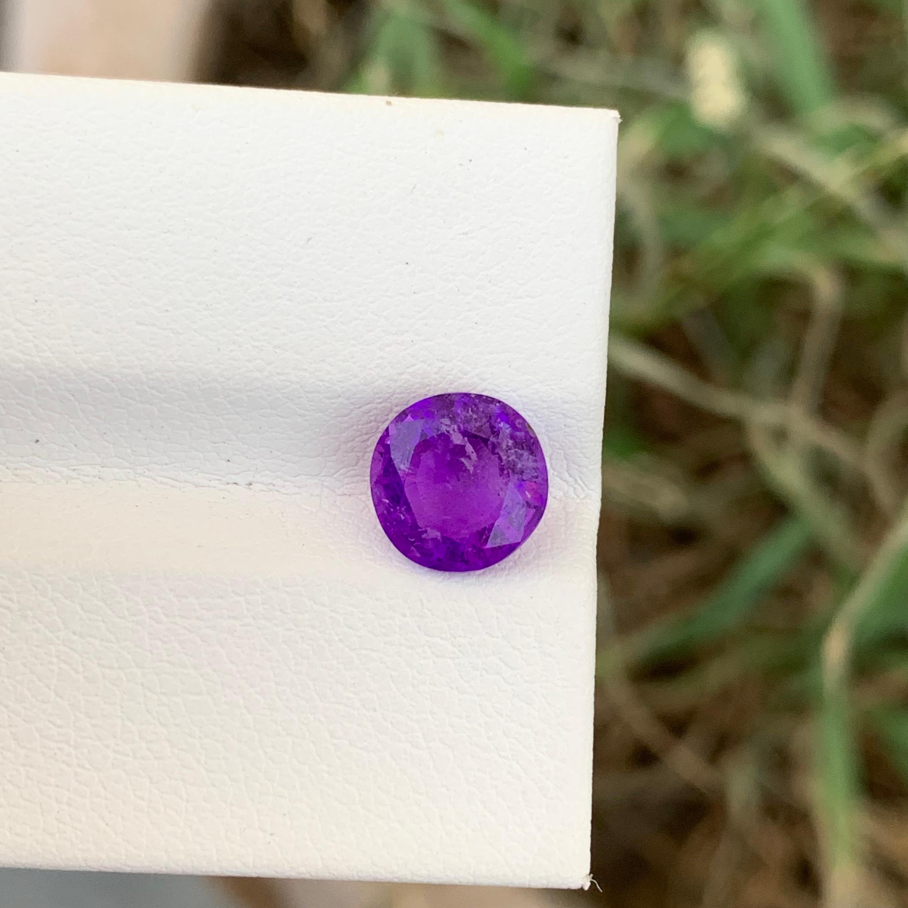 1,40 Karat natürlicher loser seltener Hackmanit runde Form Edelstein für Schmuck im Angebot 1