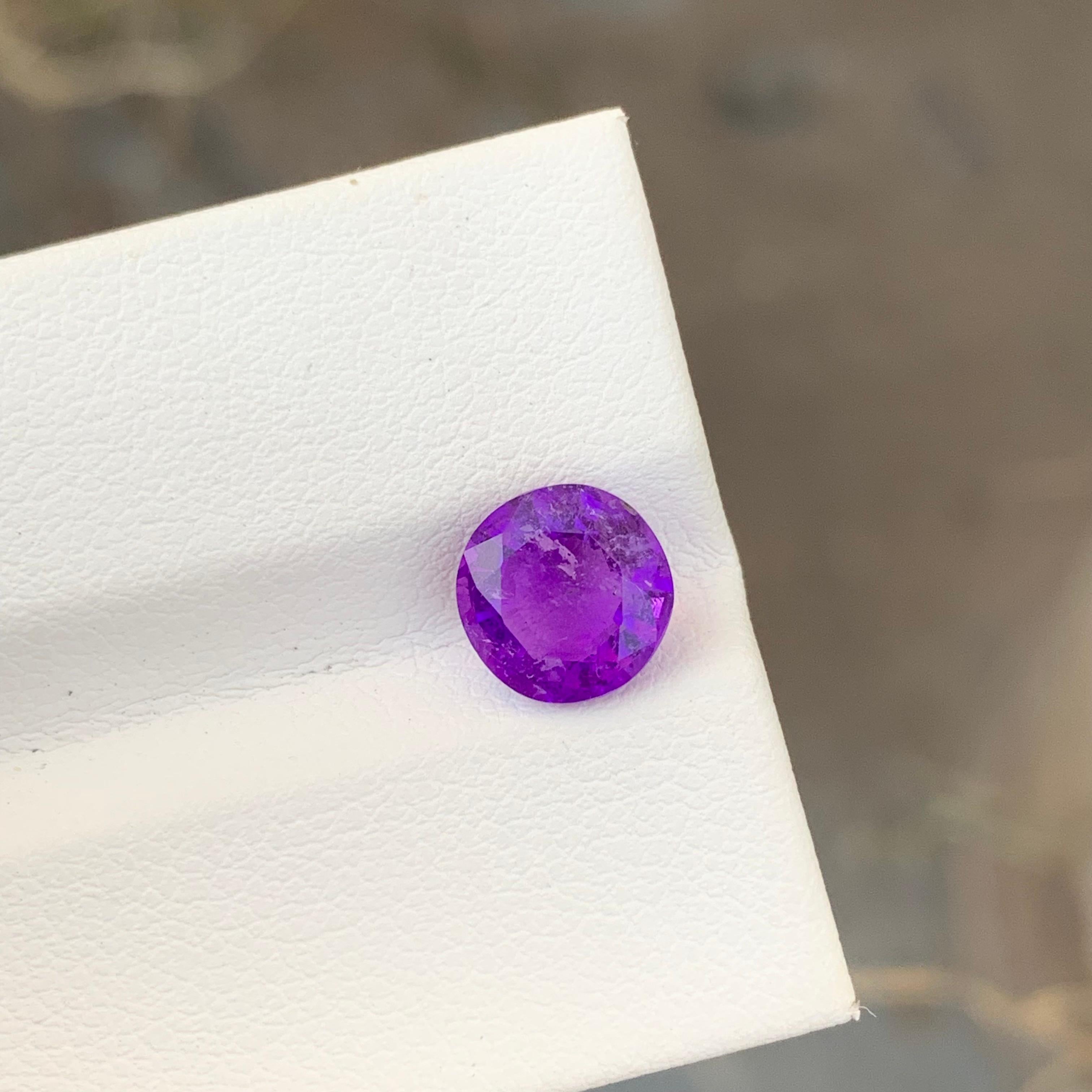 1,40 Karat natürlicher loser seltener Hackmanit runde Form Edelstein für Schmuck im Angebot 2