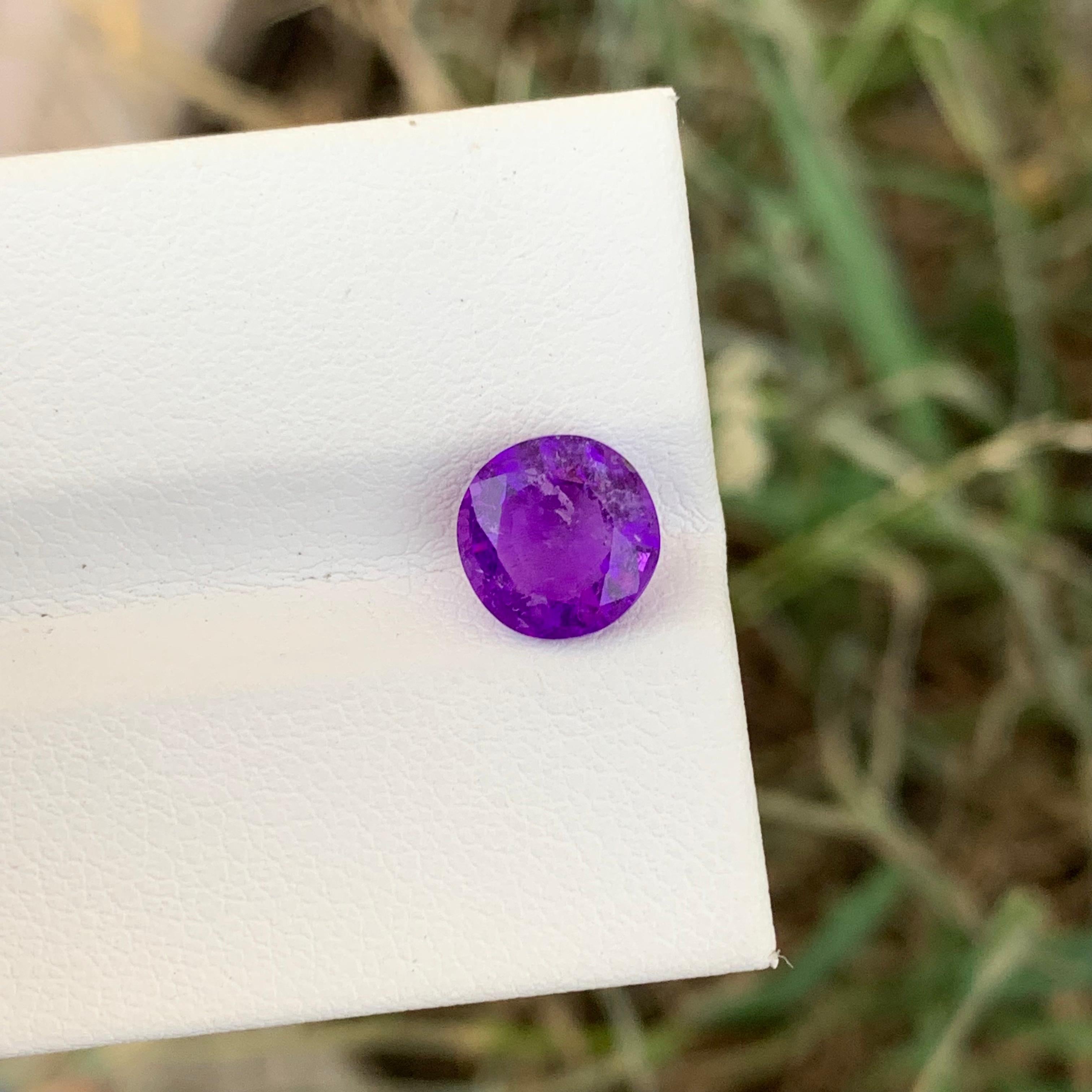 1,40 Karat natürlicher loser seltener Hackmanit runde Form Edelstein für Schmuck im Angebot 3