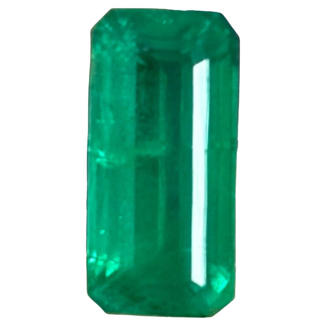 1.40 Carat Natural Panjshir Emerald For Sale