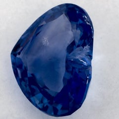 1.40 Ct Blue Sapphire Heart Loose Gemstone