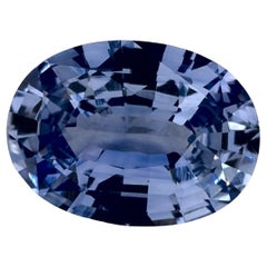1.40 qt Zafiro Azul Oval Gema Suelta