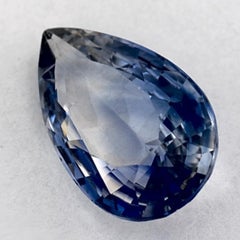 1.40 Ct Blue Sapphire Pear Loose Gemstone (pierre précieuse en vrac)
