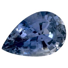 1.40 Ct Blue Sapphire Pear Loose Gemstone