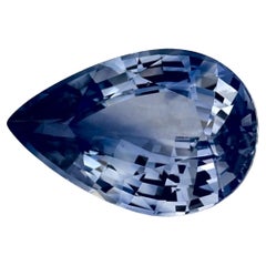 1.40 Ct Blue Sapphire Pear Loose Gemstone