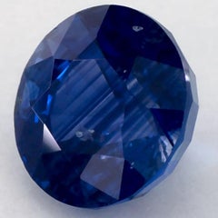 1.40 Ct Blue Sapphire Round Loose Gemstone