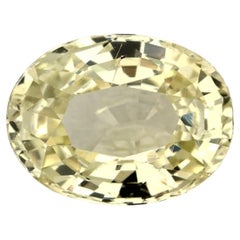 1.40 Ct Green Sapphire Oval Loose Gemstone