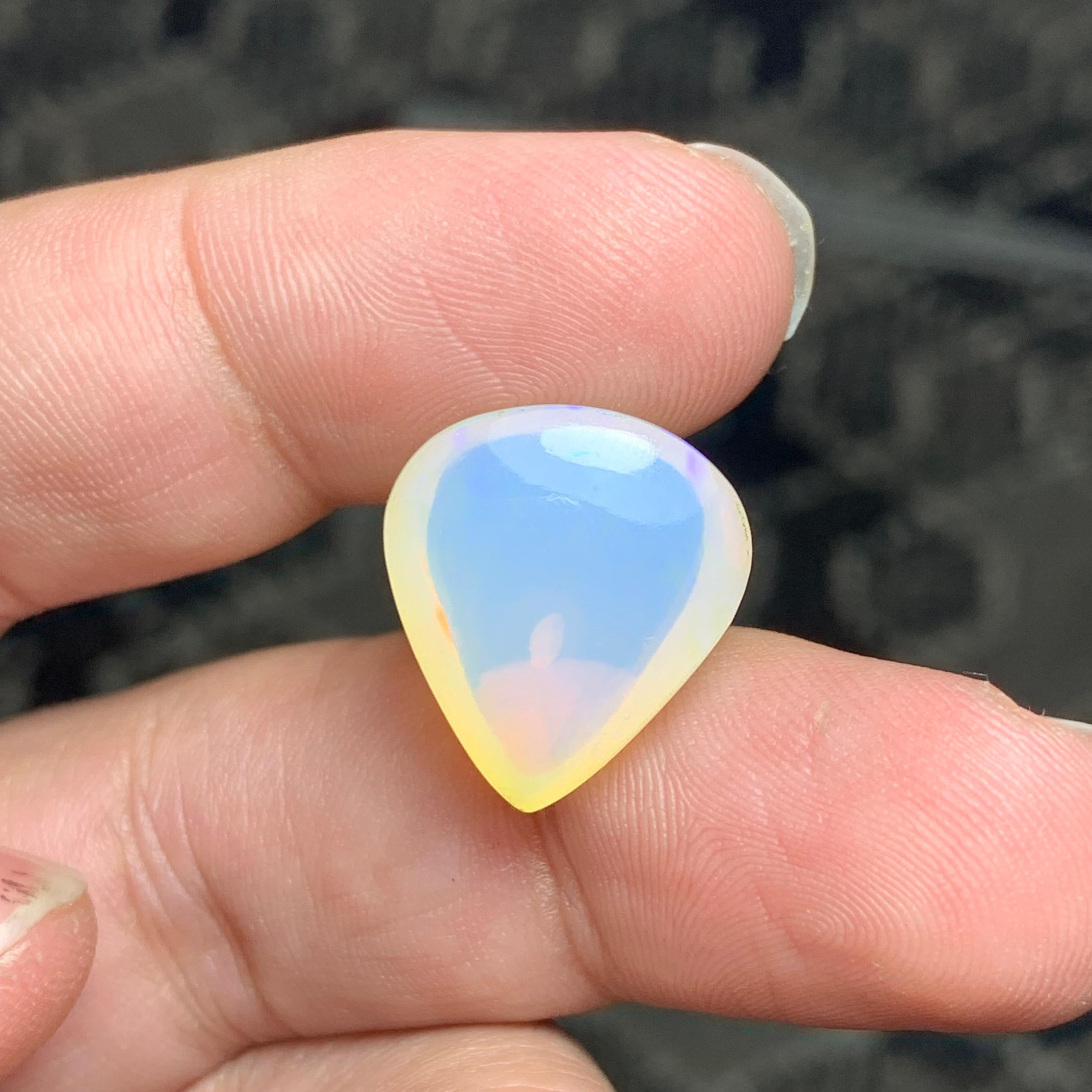 14.00 Carat Natural Loose Opal Cabochon From Ethiopia For Sale 4