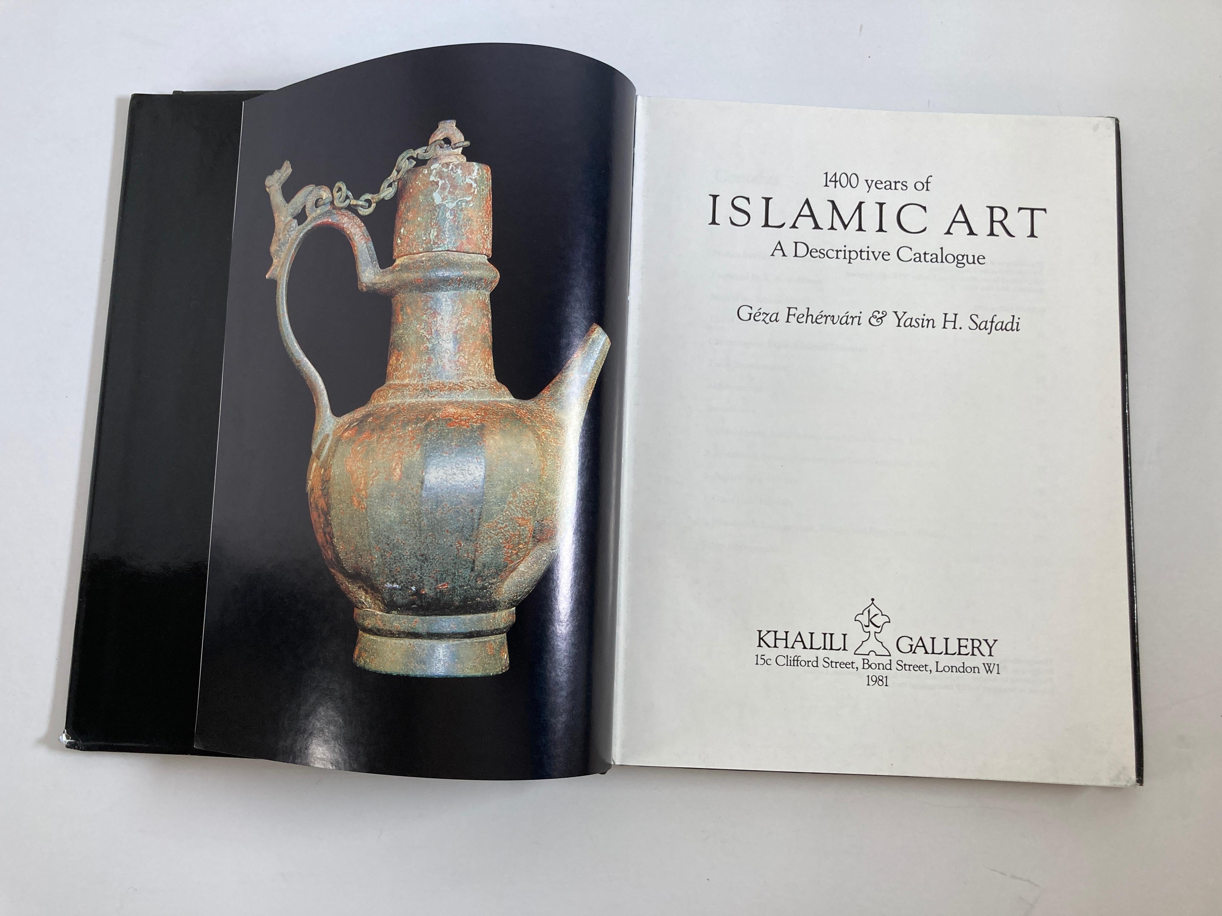 20th Century 1400 Years of Islamic Art a Descriptive Catalogue Hardcover Book