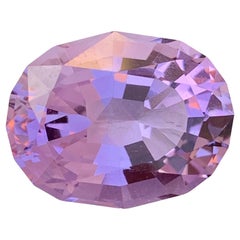 14.05 Carat Natural Loose Amethyst Oval Shape Gem For Jewellery Making 