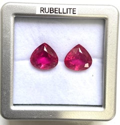 14.05 Carats Rubellite Tourmaline Heart Cut stone For Jewelry Natural gemstone
