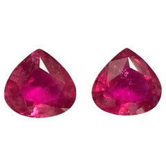 14.05 Carats Rubellite Tourmaline Heart Cut stone For Jewelry Natural gemstone